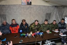 Поиски пропавших азербайджанских альпинистов в Губе (ФОТО)