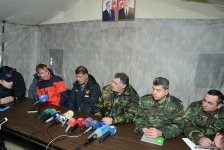 Поиски пропавших азербайджанских альпинистов в Губе (ФОТО)