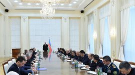 Под председательством Президента Ильхама Алиева прошло заседание Кабмина, посвященное итогам 2017 года и предстоящим задачам (ФОТО)