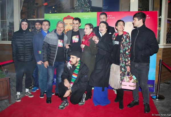 Гала-вечер фильма "Нет такого разговора" в Баку: зимний вечер в шатре с рок-группой (ФОТО/ВИДЕО)