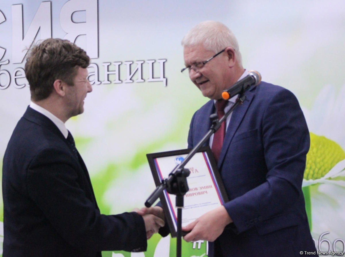 Корреспондент АМИ TREND удостоена почетной грамоты Россотрудничества в Азербайджане (ФОТО)