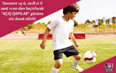 «День открытых дверей» детско-юношеской футбольной школы AZFAR