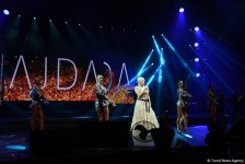 Легендарная Ажда Пеккан выступила с грандиозным концертом в Баку в честь 5-летия журнала NARGIS (ФОТО)