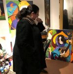 Стены бакинской галереи стали холстом для художников Швейцарии и Великобритании (ФОТО)