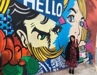 Стены бакинской галереи стали холстом для художников Швейцарии и Великобритании (ФОТО)