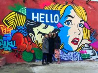 Стены бакинской галереи стали холстом для художников Швейцарии и Великобритании (ФОТО)