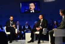 Президент Ильхам Алиев принял участие в интерактивном заседании на тему «Стратегический взгляд: Евразия» в рамках ВЭФ (ФОТО) (версия 2)
