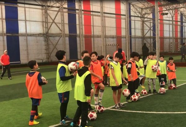 Футбольная школа AZFAR провела очередной  "день открытых дверей" (ВИДЕО)