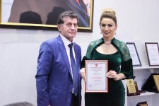 Роза Заргарли награждена медалью Российского Лермонтовского комитета и стала академиком Кавказа (ФОТО)