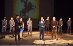 В Азербайджане впервые прошел гала-вечер театрального спектакля (ФОТО)