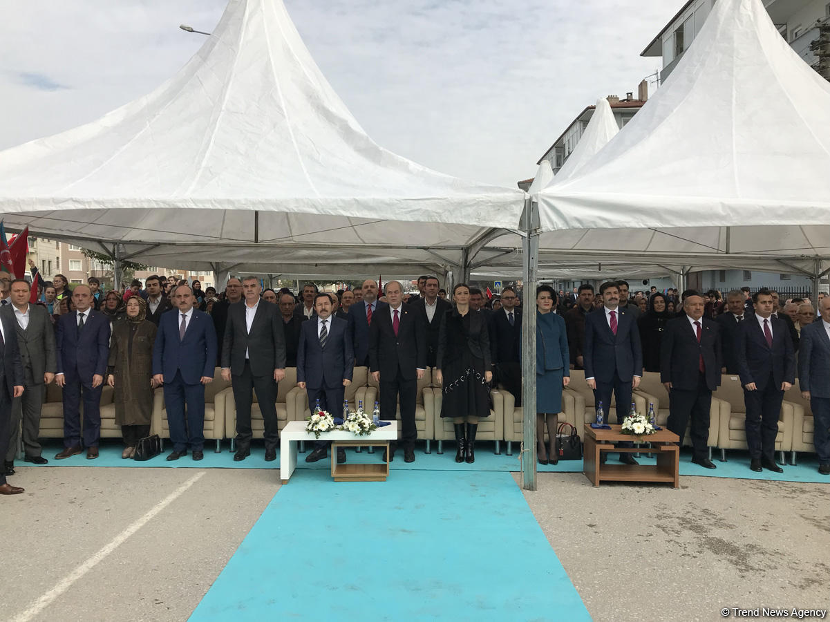 В Турции открылся памятник жертвам Ходжалинского геноцида (ФОТО, ВИДЕО)