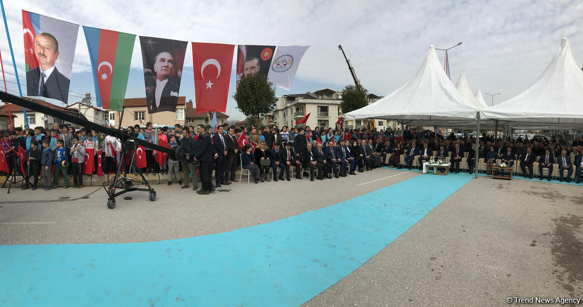 В Турции открылся памятник жертвам Ходжалинского геноцида (ФОТО, ВИДЕО)