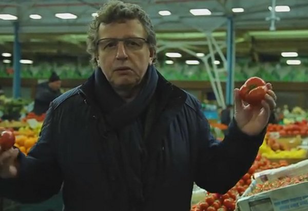 Российский ведущий нашел в Баку  "бриллианты" (ФОТО, ВИДЕО)