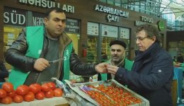 Российский ведущий нашел в Баку  "бриллианты" (ФОТО, ВИДЕО)