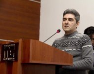 В Баку прошла презентация первого национального фильма-пантомимы "Сотворение мира" (ФОТО)