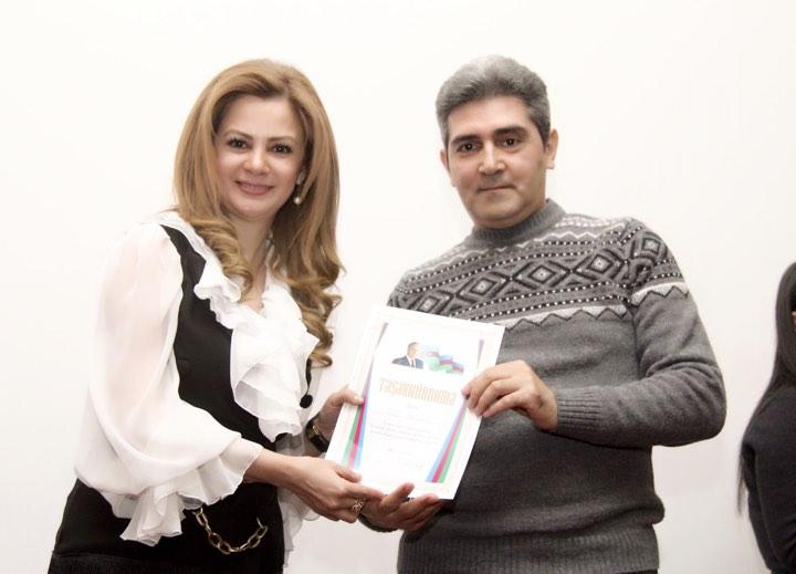 В Баку прошла презентация первого национального фильма-пантомимы "Сотворение мира" (ФОТО)