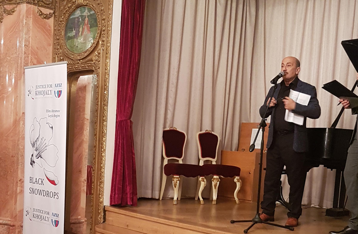 В Праге состоялась презентация книги о Ходжалинском геноциде (ФОТО)