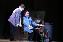 "Сцены из жизни богемы" в Баку (ФОТО)