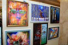 В Баку состоялись выставка и литературно-художественное мероприятие "Голос Карабаха" (ФОТО)