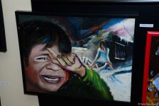 В Баку состоялись выставка и литературно-художественное мероприятие "Голос Карабаха" (ФОТО)