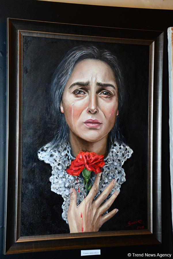 В Баку состоялись выставка и литературно-художественное мероприятие "Голос Карабаха" (ФОТО)
