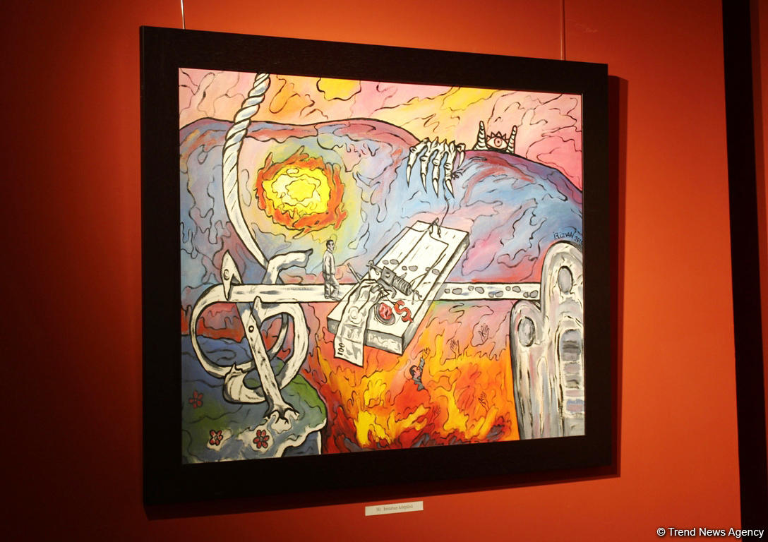 Магия чисел в картинах художника Ризвана Исмаила (ФОТО)