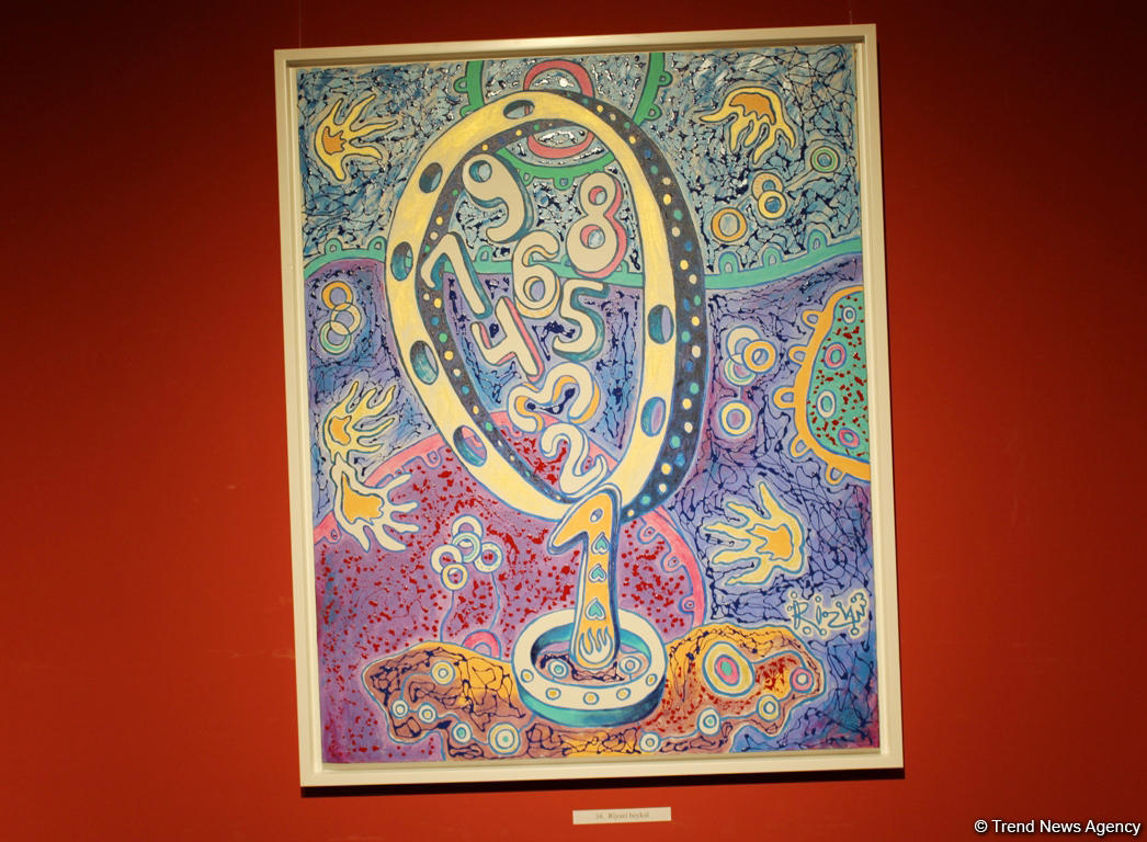 Магия чисел в картинах художника Ризвана Исмаила (ФОТО)