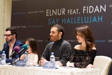 Эльнур Гусейнов и юная Фидан, включенная в "Золотую книгу", представили "Say Hallelujah" (ВИДЕО, ФОТО)