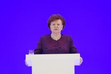 Президент Ильхам Алиев и его супруга приняли участие в VI Глобальном Бакинском форуме (ФОТО)