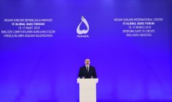 Президент Ильхам Алиев и его супруга приняли участие в VI Глобальном Бакинском форуме (ФОТО)