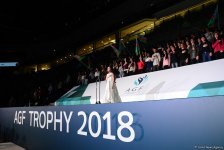 В Баку прошла церемония открытия Кубка мира по спортивной гимнастике (ФОТОРЕПОРТАЖ)