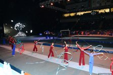 В Баку прошла церемония открытия Кубка мира по спортивной гимнастике (ФОТОРЕПОРТАЖ)