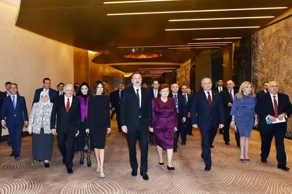 Президент Ильхам Алиев и его супруга приняли участие в VI Глобальном Бакинском форуме (ФОТО)