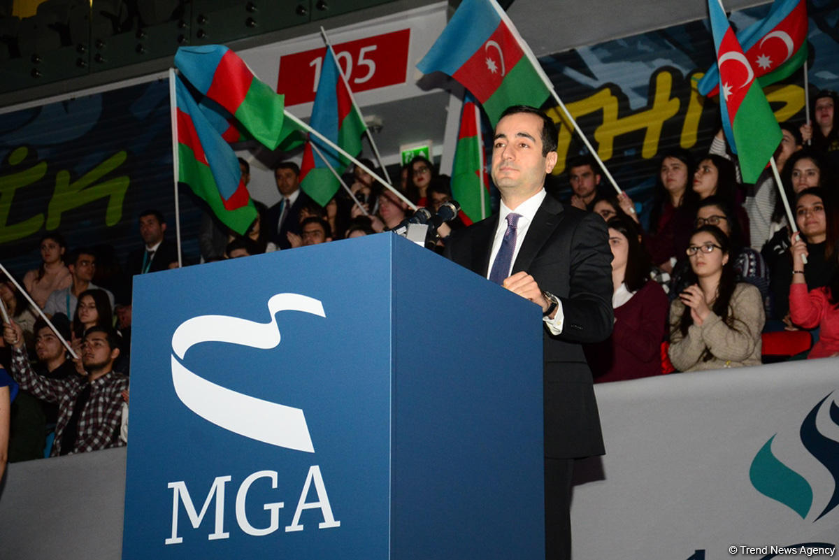 В Баку прошла церемония открытия Кубка мира по спортивной гимнастике (ФОТОРЕПОРТАЖ)