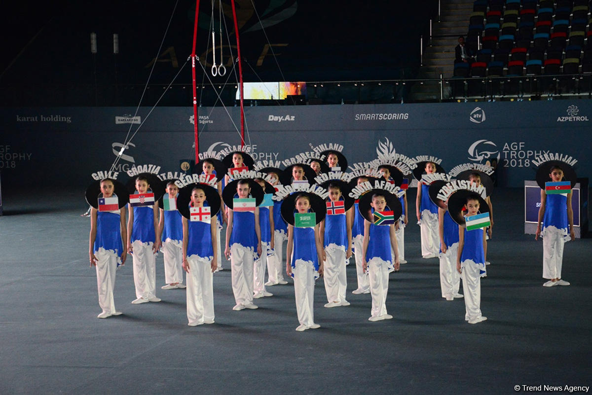 В Баку прошла церемония открытия Кубка мира по спортивной гимнастике (ФОТОРЕПОРТАЖ)