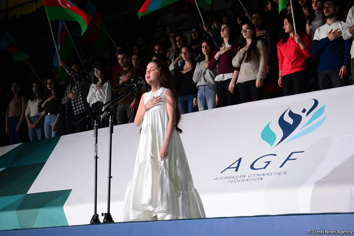 В Баку прошла церемония открытия Кубка мира по спортивной гимнастике (ФОТОРЕПОРТАЖ)