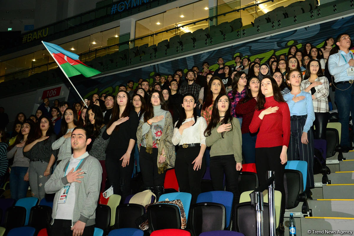 В Баку прошла церемония открытия Кубка мира по спортивной гимнастике (ФОТОРЕПОРТАЖ)