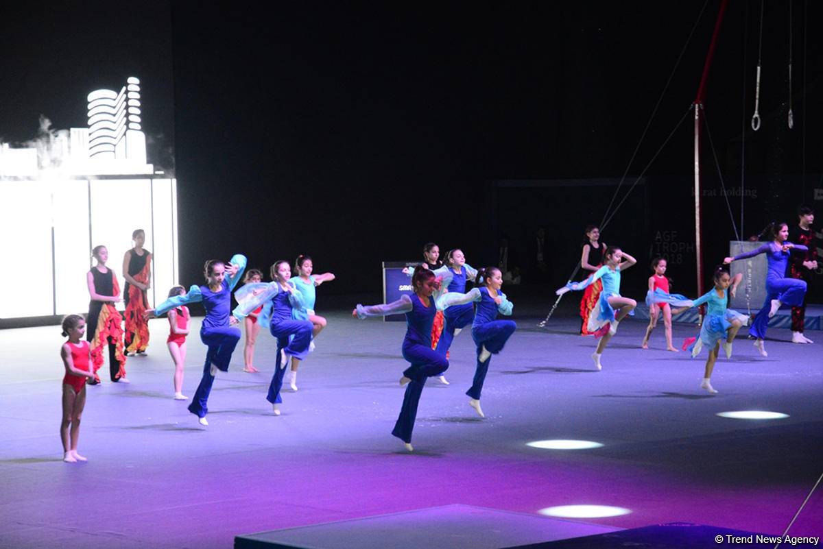 В Баку прошла церемония открытия Кубка мира по спортивной гимнастике (ФОТОРЕПОРТАЖ)