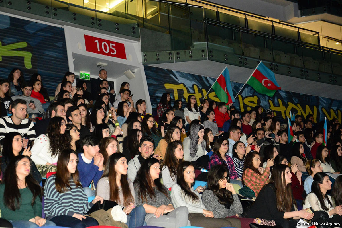 В Баку прошла церемония открытия Кубка мира по спортивной гимнастике (ФОТОРЕПОРТАЖ)