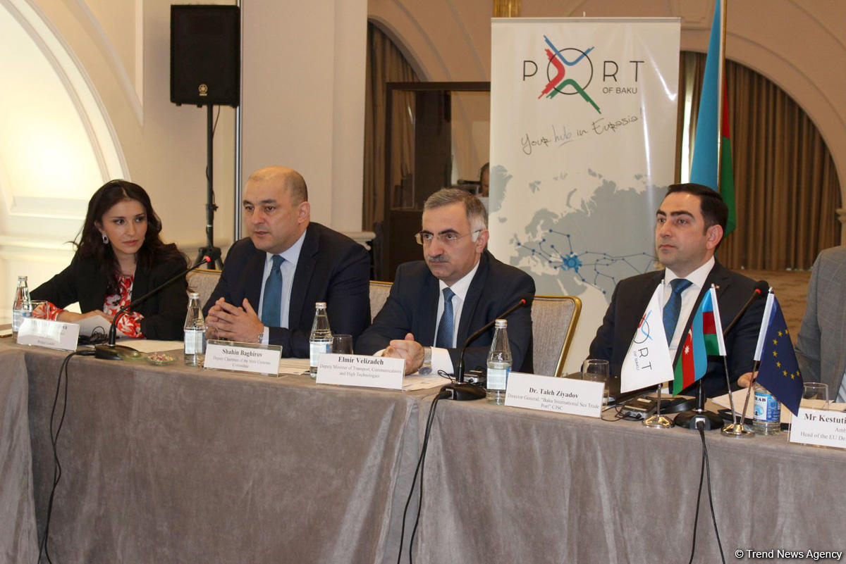 Кестутис Янкаускас: Бакинский порт занимает важное место в торговой сети между Азией и Европой (ФОТО)