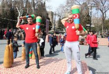 В Баку состоялось празднество по случаю Новруз байрамы (ФОТО)