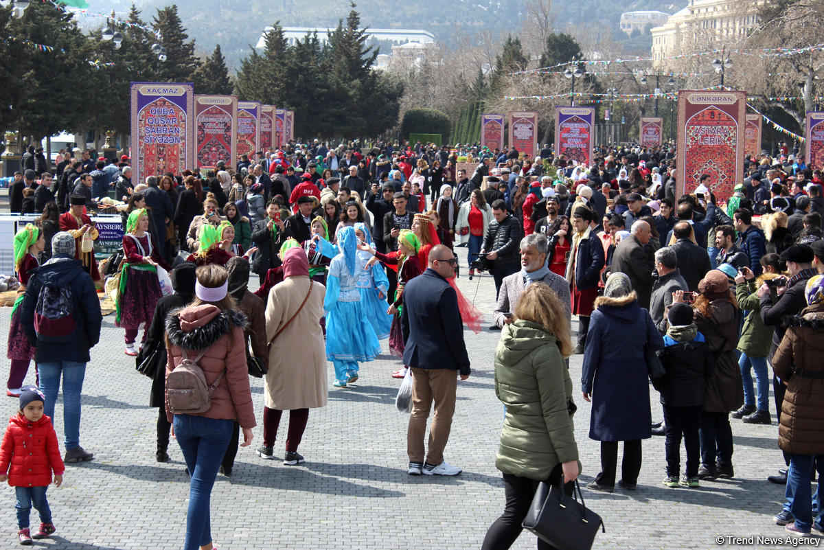 В Баку состоялось празднество по случаю Новруз байрамы (ФОТО)