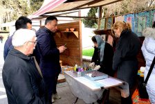 Туристы в Баку отмечают праздник Новруз (ФОТО)