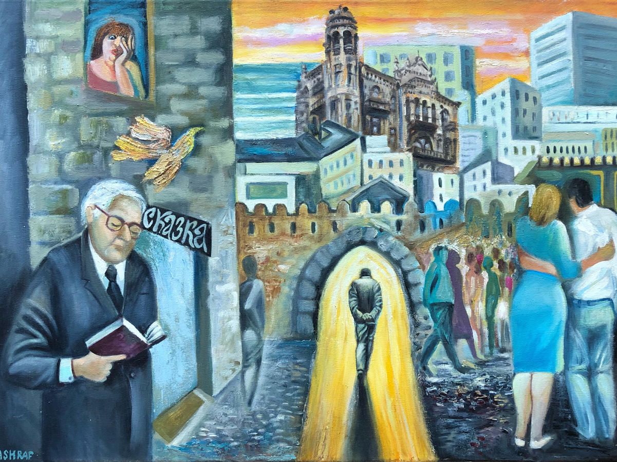 В МГИМО открылась выставка Ашрафа Гейбатова: Мост между временами и странами  (ФОТО)