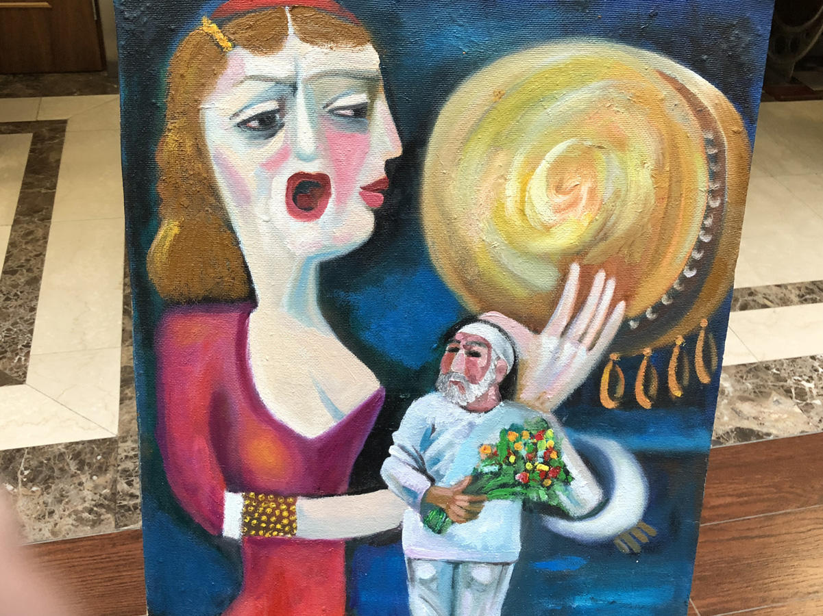 В МГИМО открылась выставка Ашрафа Гейбатова: Мост между временами и странами  (ФОТО)