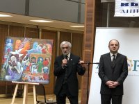 В МГИМО открылась выставка Ашрафа Гейбатова: Мост между временами и странами  (ФОТО)