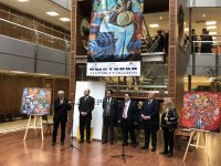 В МГИМО открылась выставка Ашрафа Гейбатова: Мост между временами и странами  (ФОТО)