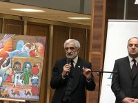 В МГИМО открылась выставка Ашрафа Гейбатова: Мост между временами и странами  (ФОТО)