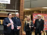 В МГИМО открылась выставка Ашрафа Гейбатова: Мост между временами и странами  (ФОТО)