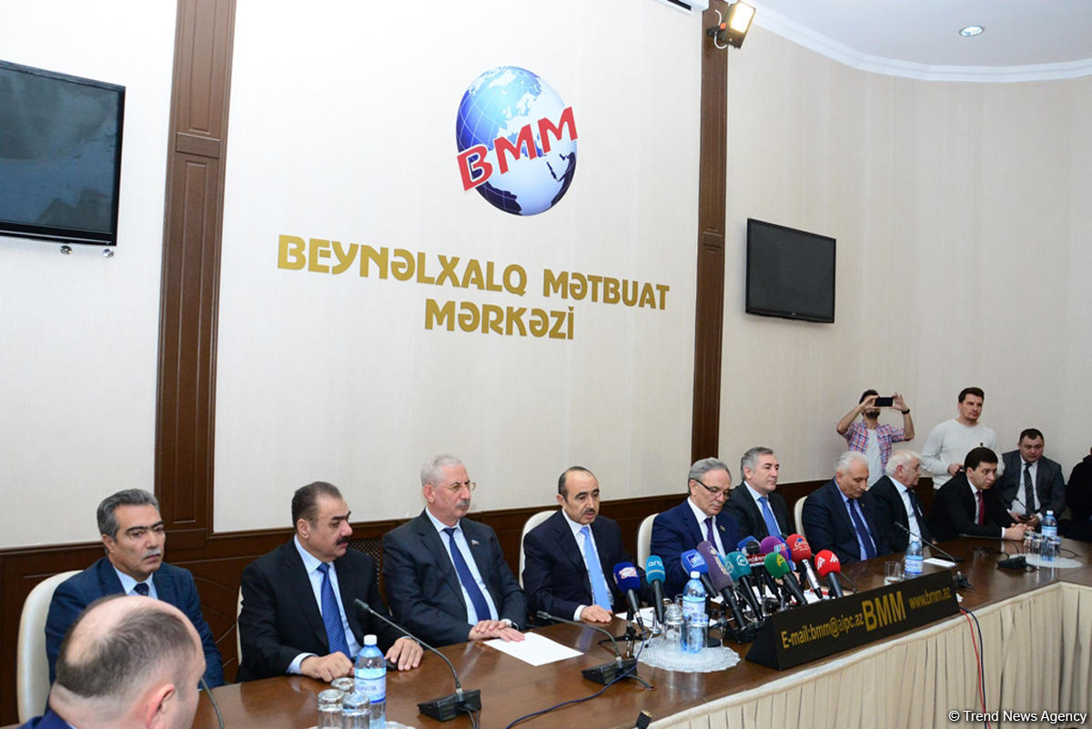 Али Гасанов: Цель антиазербайджанских сил – создать противостояние и нарушить стабильность в стране (ФОТО)